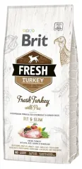 Brit Fresh Turkey with Pea Light Fit & Slim Adult індичка, горошок