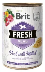 Brit Fresh Veal with Millet телятина, пшоно д/собак
