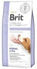 Brit GF VetDiets Dog Gastrointestinal з оселедцем, лососем, горохом
