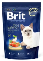 Brit Premium by Nature Cat Adult Salmon з лососем