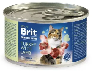Brit Premium by Nature Cat індичка з ягнятком