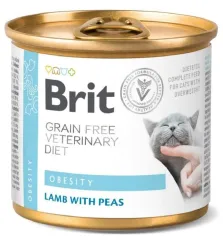 Консерва Brit GF Veterinary Diet Cat Cans Obesity