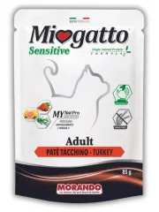 MioGatto Sensitive Monoprotein консерви, індичка