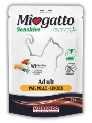MioGatto Sensitive Monoprotein, курка