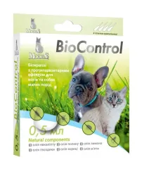 Біокраплі Modes BioControl з протипаразитарним ефектом для котів та собак малих порід 0.5 мл