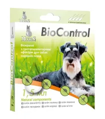 Біокраплі Modes BioControl з протипаразитарним ефектом для собак середніх порід 1.5 мл