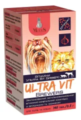 Збалансований вітамінно-мінеральний комплекс Modes Ultra Vit Brewers з дріжджями та часником 140 таблеток по 0.5 г